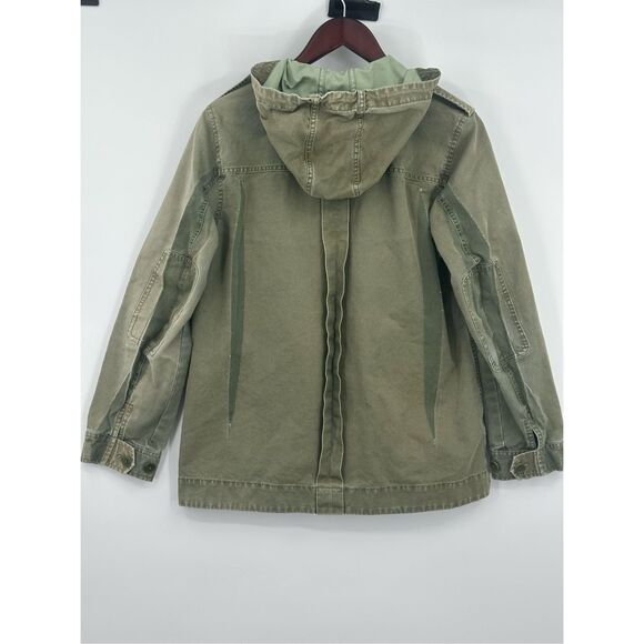 J Crew size S green military style jacket - Picture 12 of 16